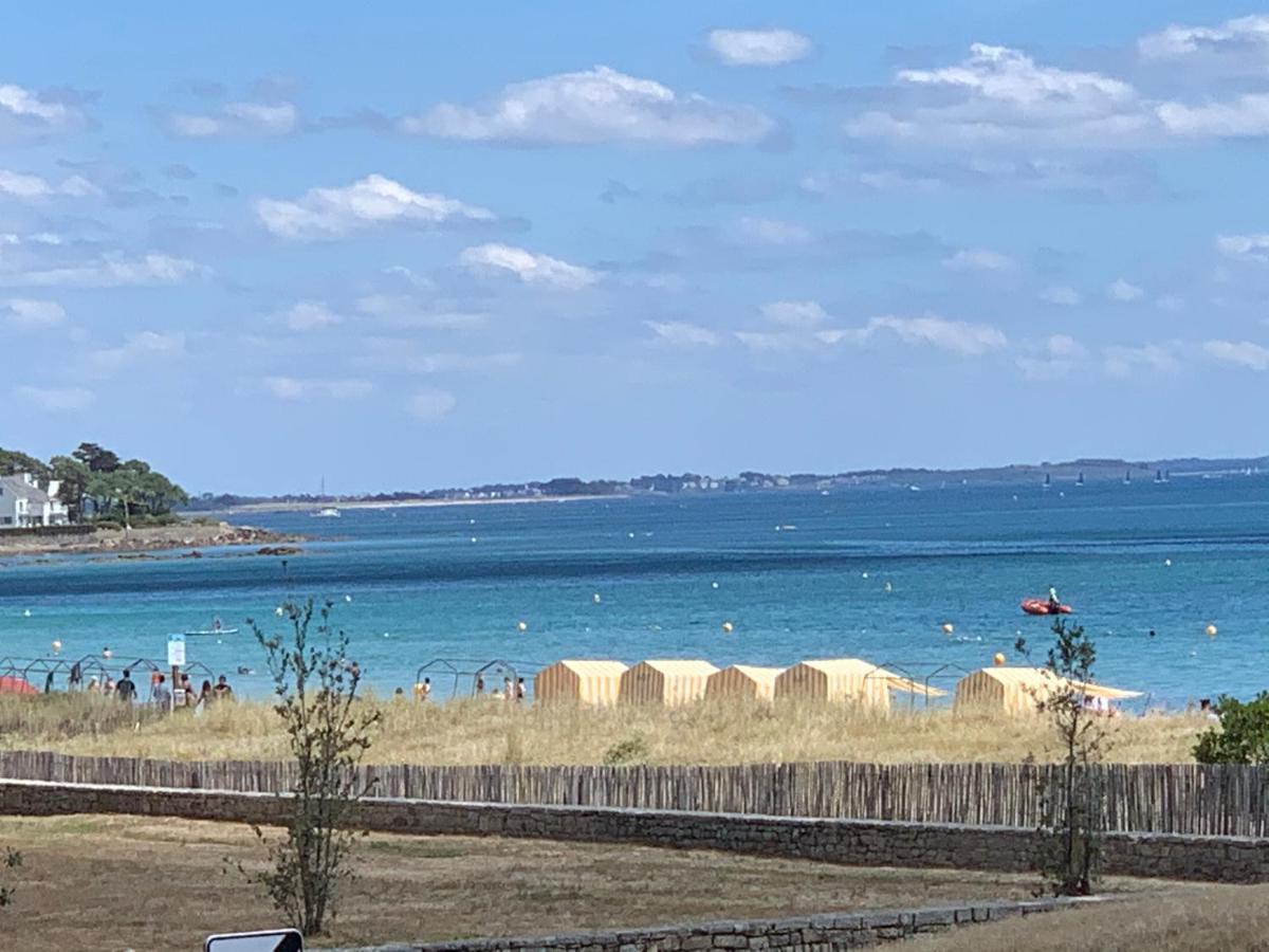 Carnac : Appt 4 P. Face Mer Vue Exceptionnelle 외부 사진